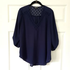 Papermoon V-neck Blouse